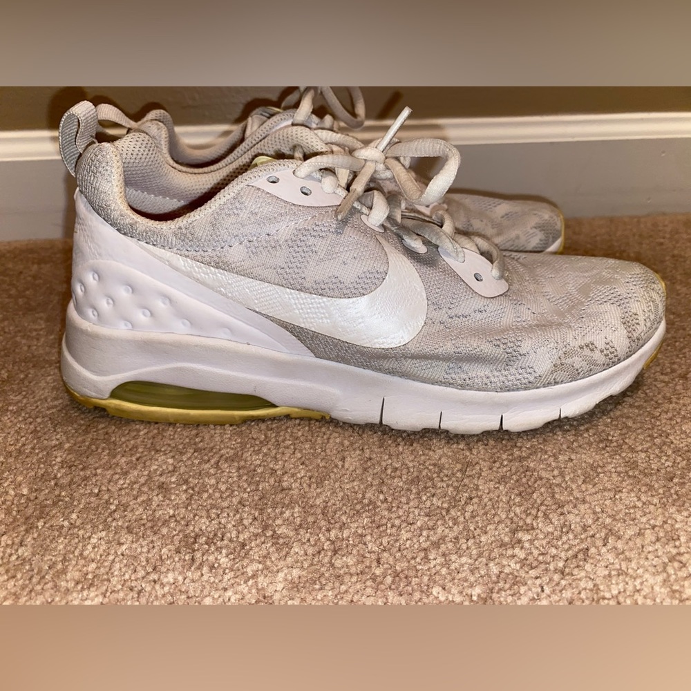 Cream and Light Green Lace Air Max